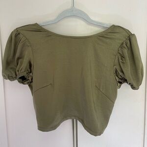 new with tags satin shirt